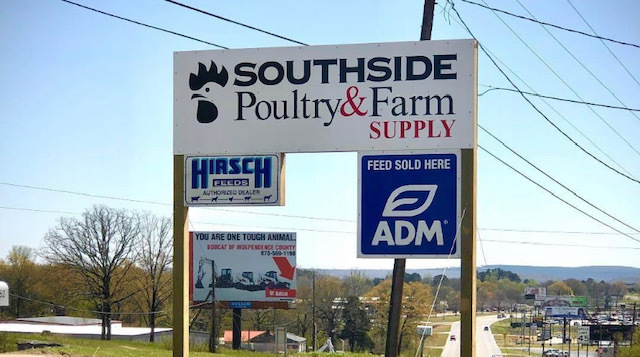 Southside Poultry and Farm Supply at 1452 Batesville Boulevard