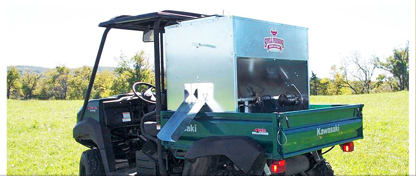 Details about   Galvanized Steel Wildlife Road Feeder ATV or Truck Feed 